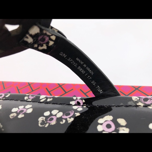 NWT Tory Burch Miller Sandals Parent floral 7.5 - Picture 5 of 8
